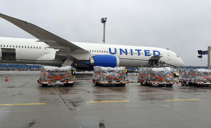 United Airlines erhöht Luftfrachtkapazitäten in Zentraleuropa