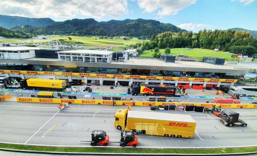 DHL und Formel 1 verlängern Logistikpartnerschaft