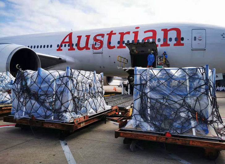 Austrian-„Prachter“ flogen 4.500 Tonnen Hilfsgüter