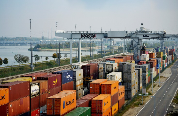 Hafen Wien: Deutliches Plus im Segment Container