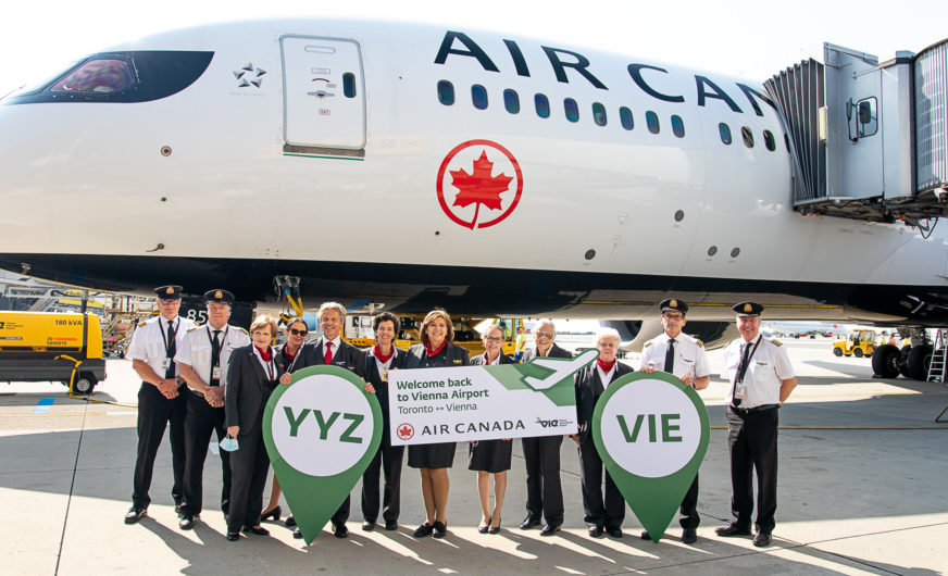 Air Canada reaktiviert Toronto-Route ab Wien