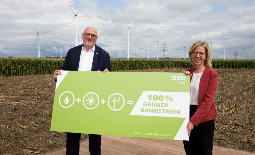 ÖBB baut weltweit erste Bahnstrom-Windenergieanlage