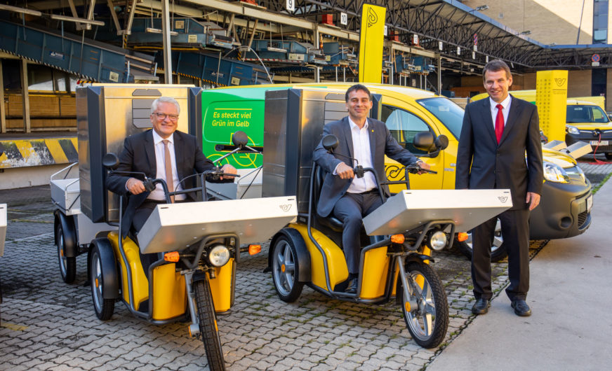 50 neue E-Fahrzeuge für die Österreichische Post