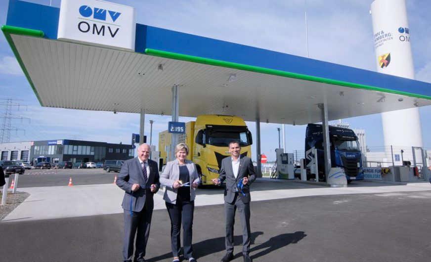 Himberg: Erste LNG-Station der OMV für Lkw und Busse
