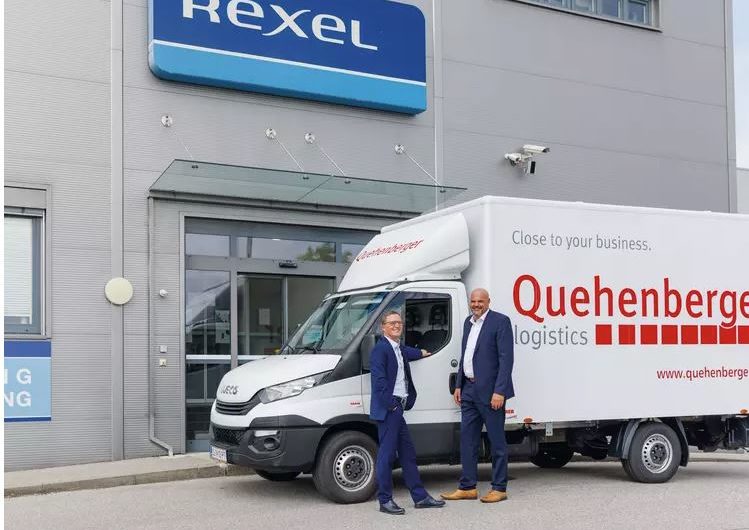 Quehenberger: Speed Service für Rexel Austria