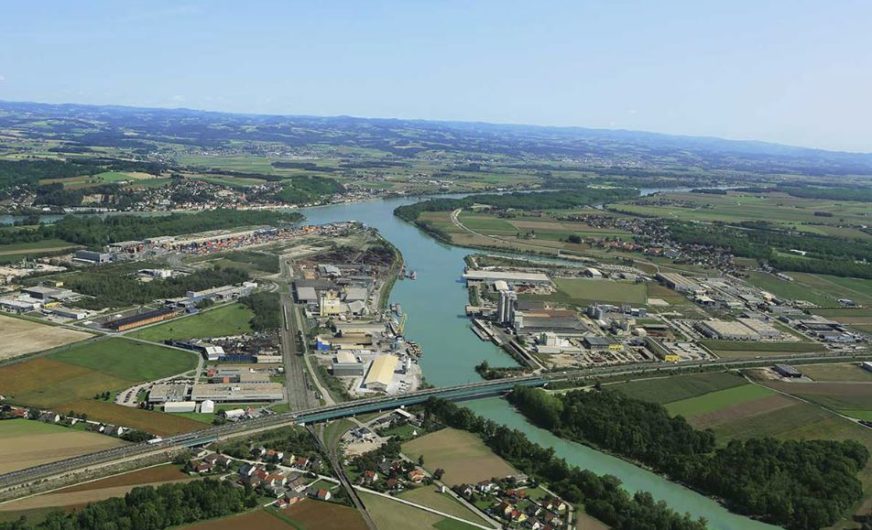 1,1 Mio. Tonnen Wasser/Land-Umschlag im Ennshafen