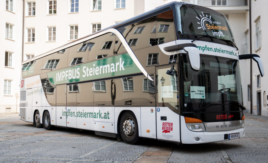 Impfaktion in der Steiermark für “Trucker on the road“