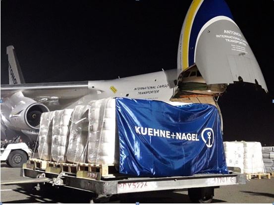 Kühne+Nagel: Antonov für Ukraine-Hilfstransport