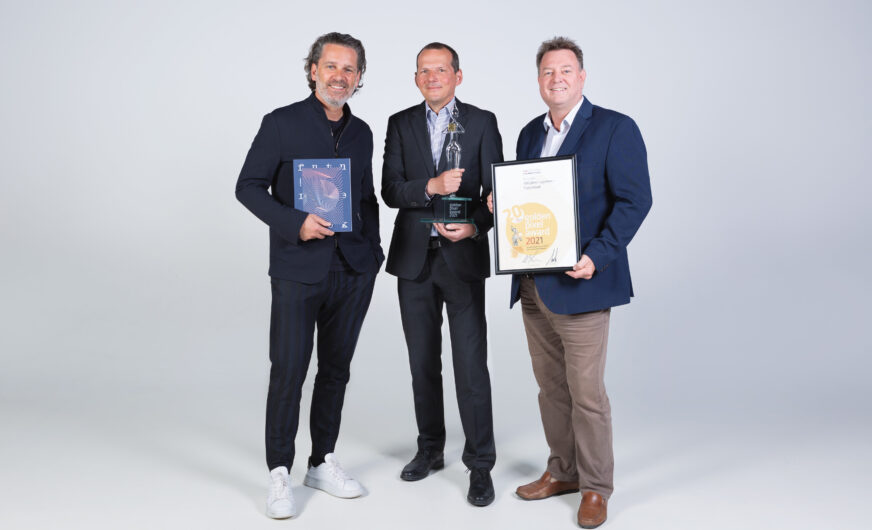 Golden Pixel Award für Lagermax Jubiläumsbuch