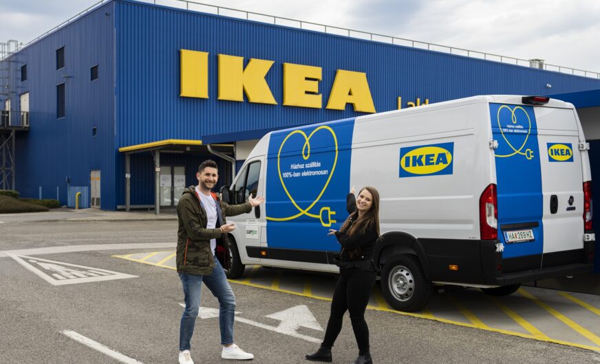 Für Ikea: Erster E-Transporter von Cargoe in Ungarn