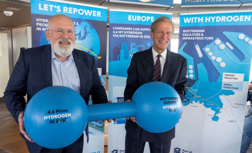 Rotterdam: Bald 4,6 Mio. Tonnen H2 für Europa