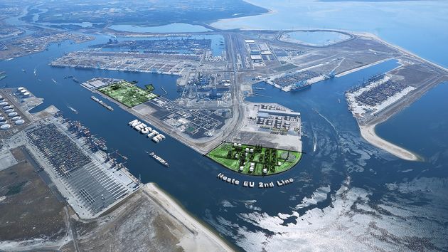 Neste baut neue Bioraffinerie im Hafen Rotterdam