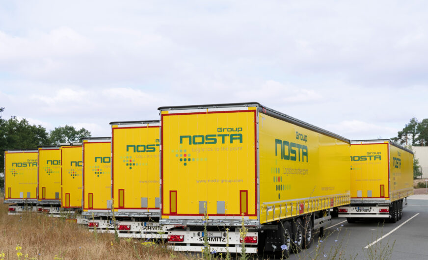 Nosta: 30 neue Schmitz Cargobull-Auflieger