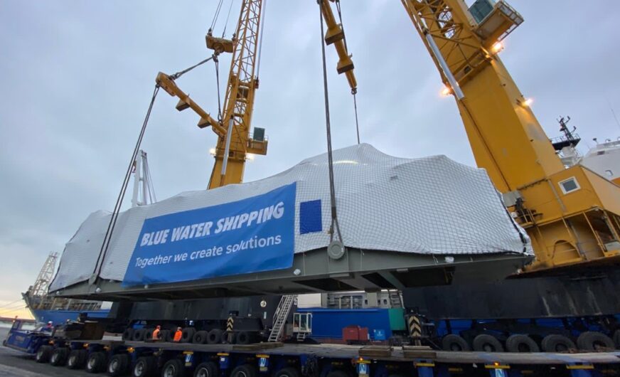50 Jahre dänischer Logistiker Blue Water Shipping