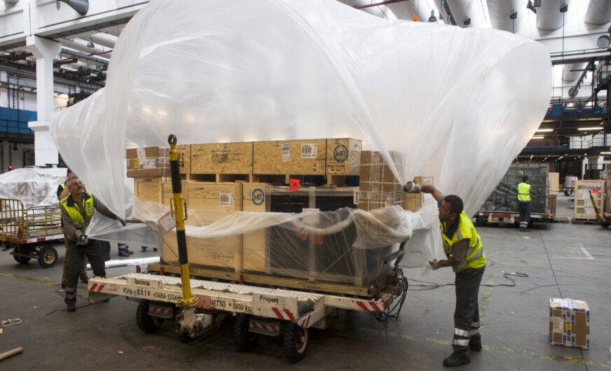Lufthansa Cargo: Neuartige Folie für Luftfracht
