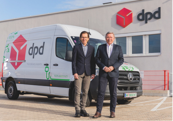 In Bregenz liefert DPD nur mehr mit E-Fahrzeugen