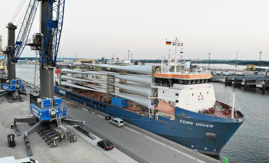 Immer mehr Projektladung im Rostocker Überseehafen