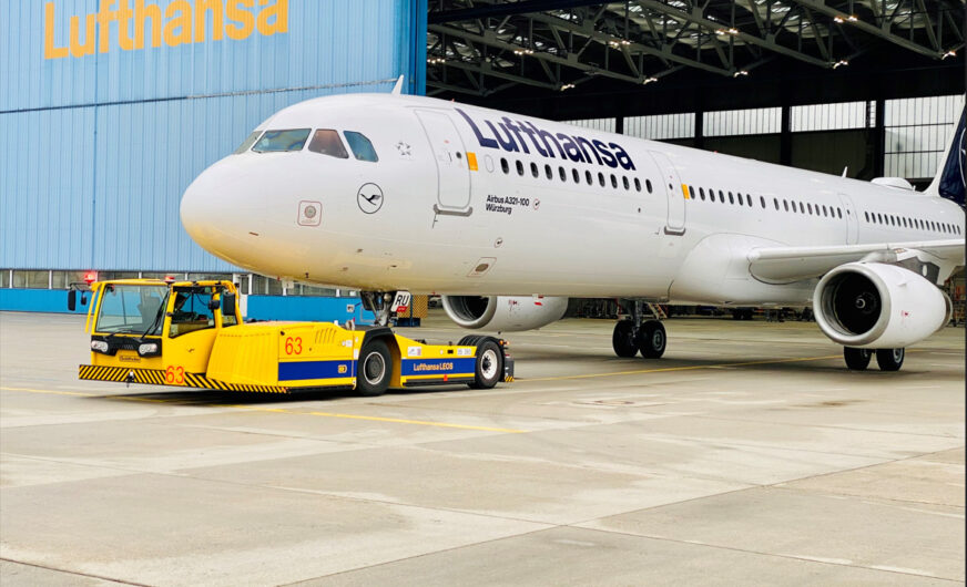 Lufthansa Group: Zweiter Elektro-Flugzeugschlepper