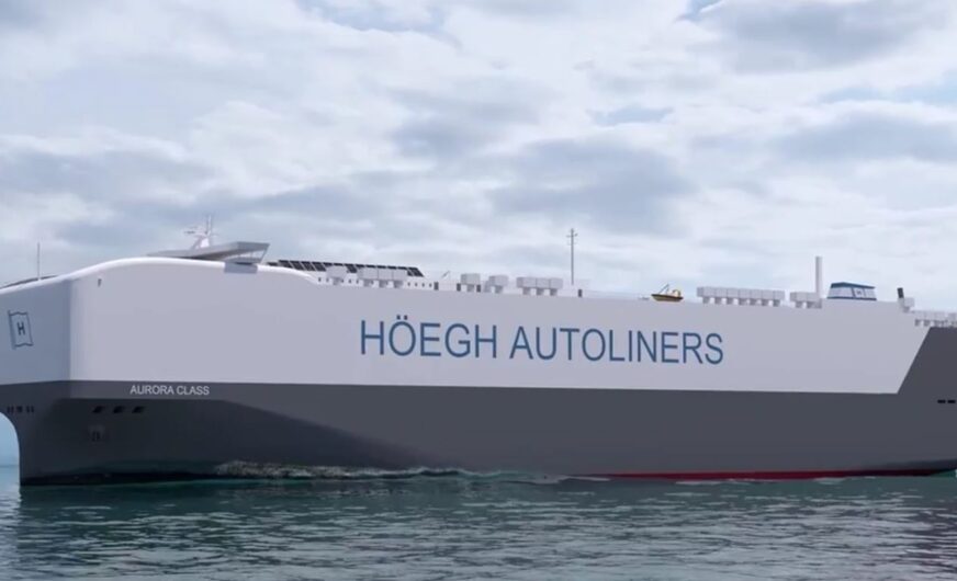 Weitere Digitalisierung der Flotte von Höegh Autoliners