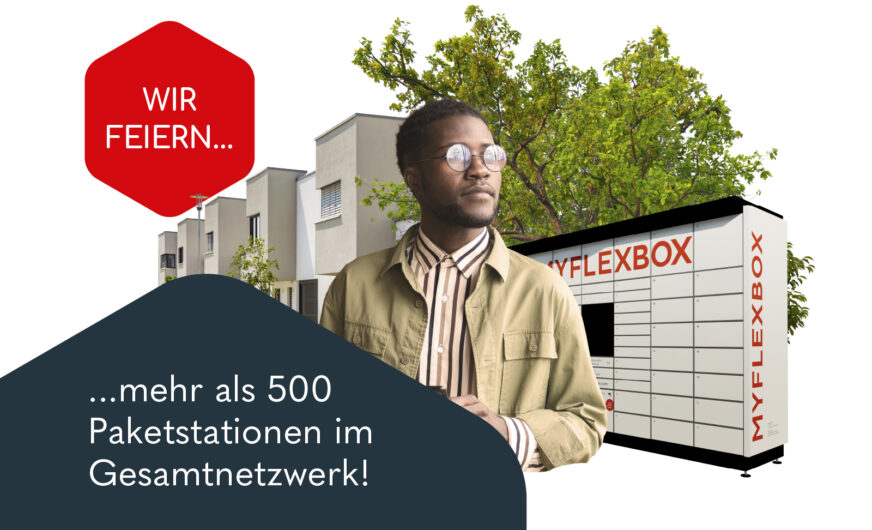 Myflexbox: Erstmals über 500 Paketstationen