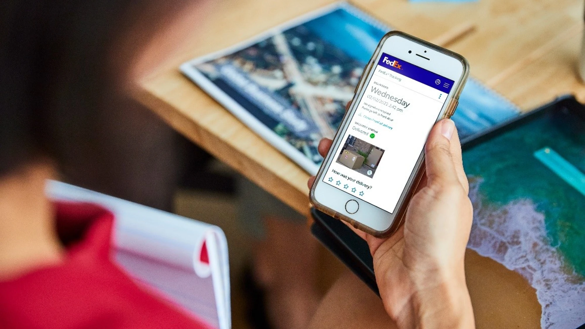 FedEx schießt „Beweisfotos“ von der Paketzustellung Österreichische