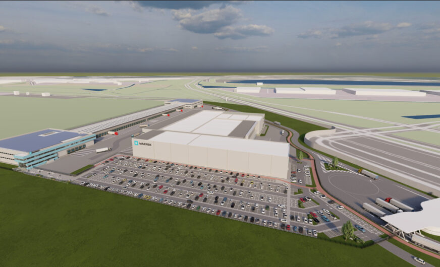 Rotterdam: Baustart für neues Maersk Kühl-Logistikzentrum