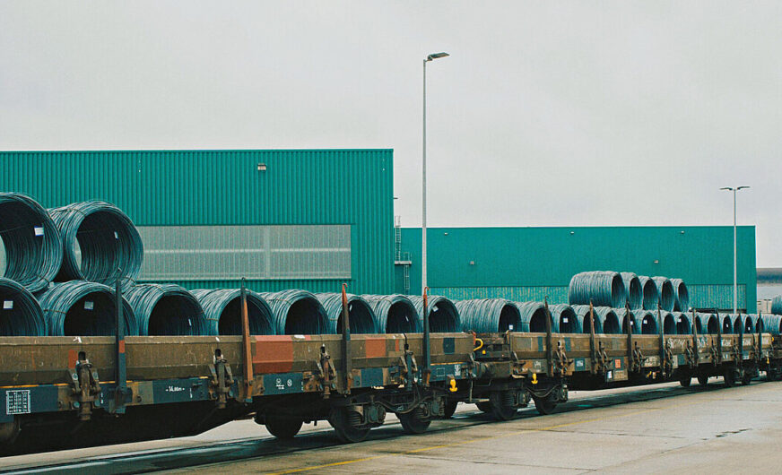 Riva Stahl: 200.000 Tonnen Baustahl mit DB Cargo