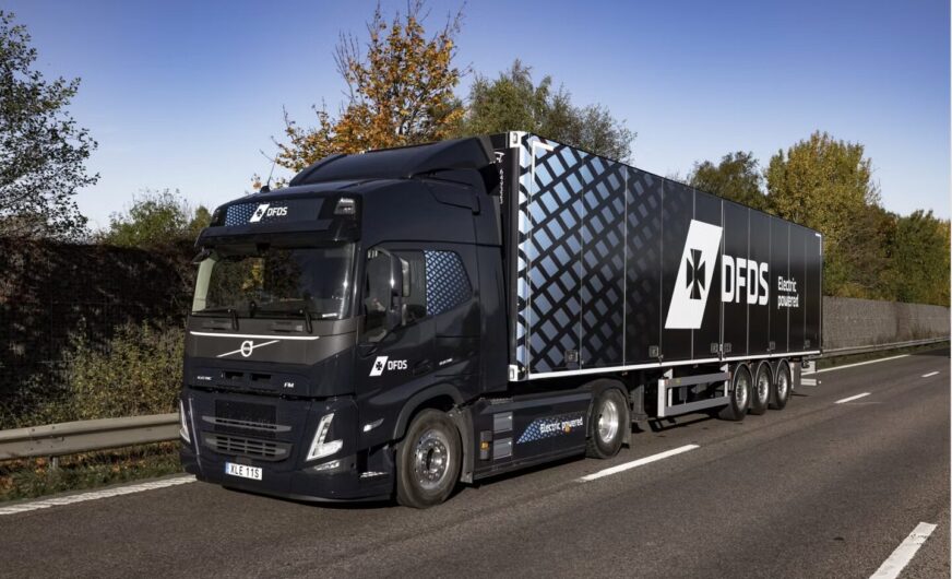 DFDS Group bestellt bei Volvo Trucks weitere 100 E-Lkw