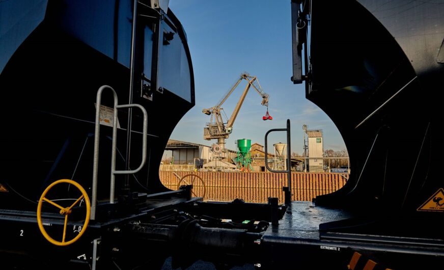 Hafen Straubing-Sand: Rekord beim Bahngüterumschlag