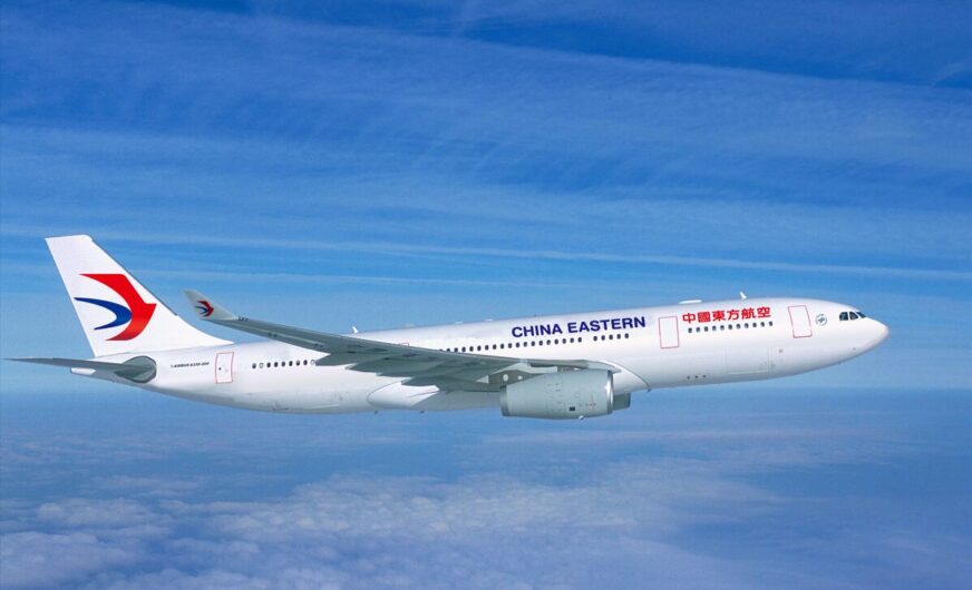 China Eastern Airlines vor Premiere am Flughafen Wien