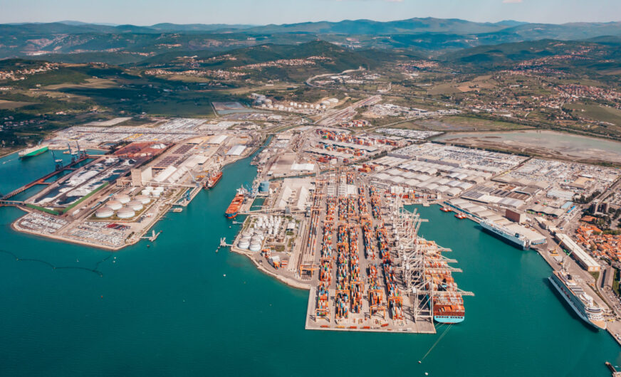 Weniger Container und Neuwagen im Hafen Koper