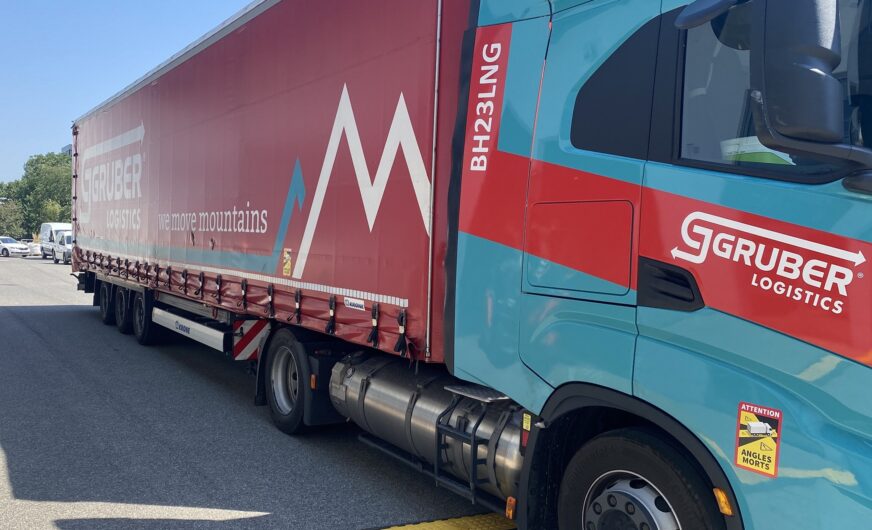 Gruber Logistics erprobt „grünen“ Schwerlastverkehr