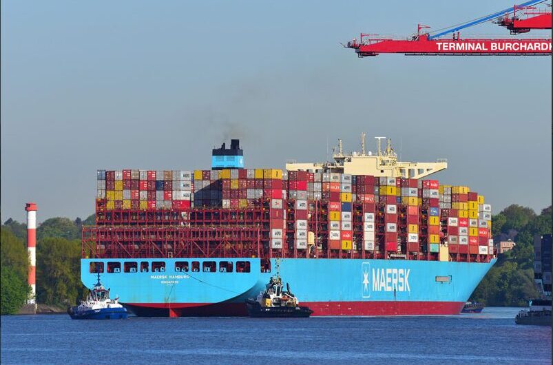 Grüner Landstrom für die Maersk-Containerschiffe