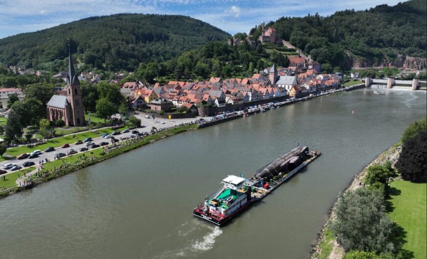 Deutschland: Letzte Flussfahrt des U-Boots U17