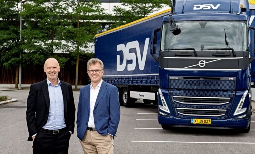 DSV Road angelt Großauftrag für 300 E-Trucks von Volvo