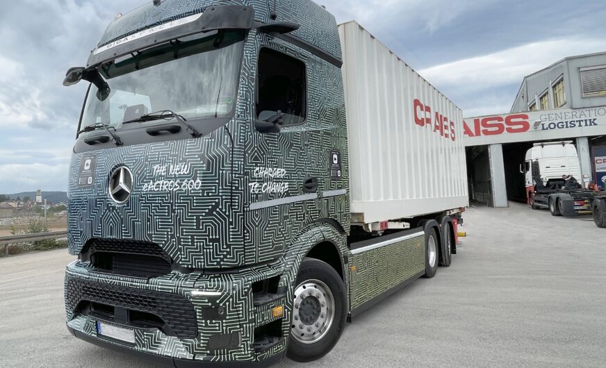 Craiss Logistik fährt auf den Elektro-Lkw ab