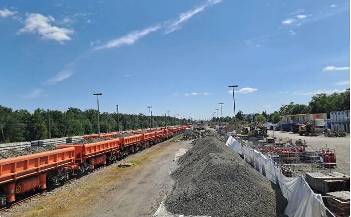 DB Cargo im Einsatz für die Riedbahn-Sanierung