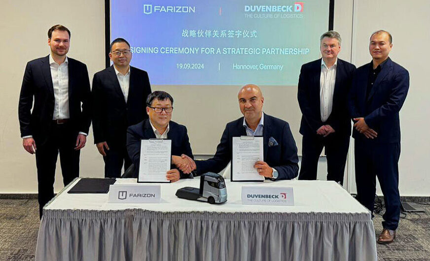 Duvenbeck erweitert Flotte um E-Trucks von Geely Farizon