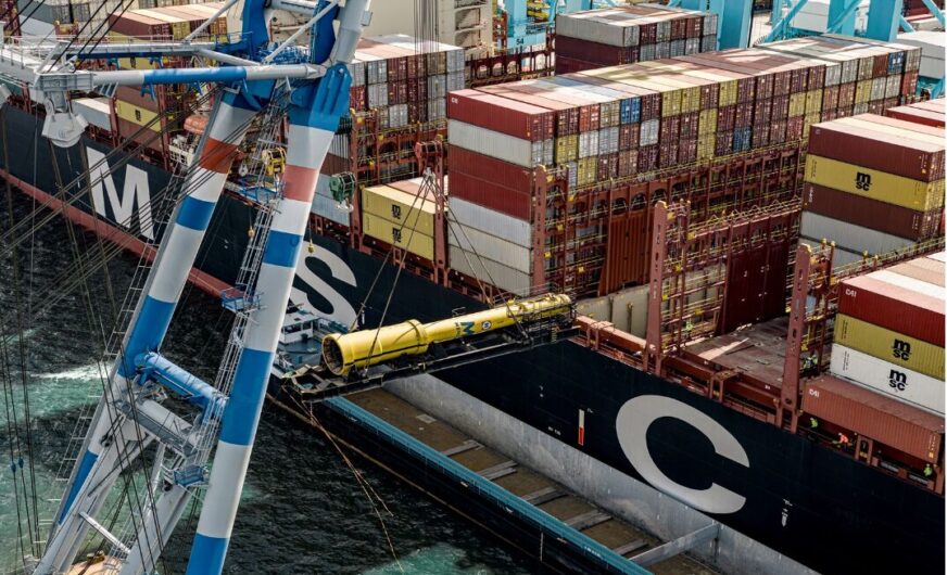 MSC verschifft 390 Tonnen über die Ozeane