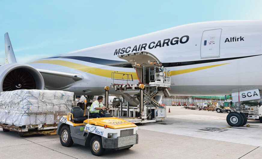 MSC Air verbindet Europa mit asiatischem Industriezentrum