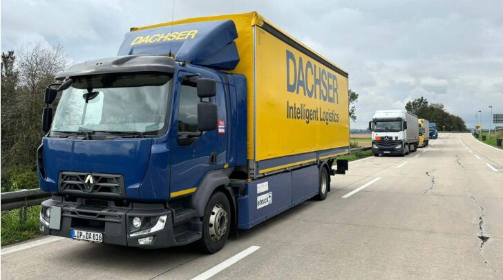 Mit dem E-Truck von Deutschland nach Ungarn