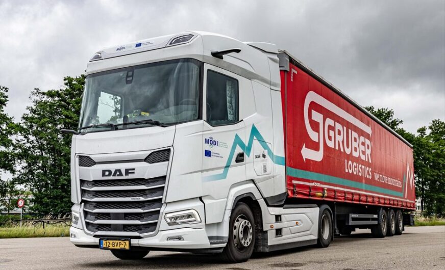 Gruber Logistics nutzt neu flexibles E-Truck-Modell