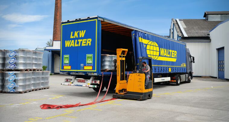 Auch LKW Walter setzt auf alternative Treibstoffe