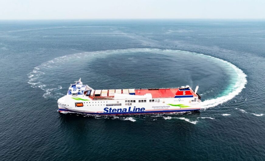 Hybridfähre „Stena Futura“ ist reif für die Irische See