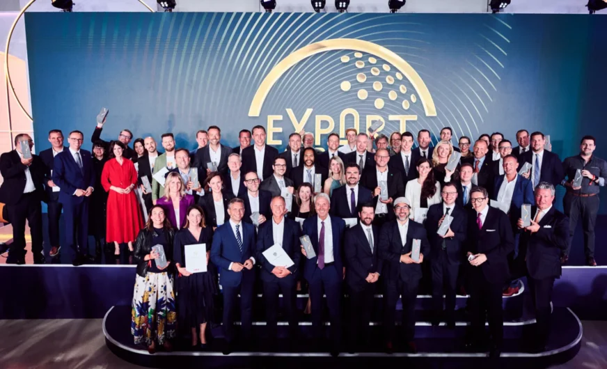 Exportpreis Transport und Verkehr für drei Top-Betriebe