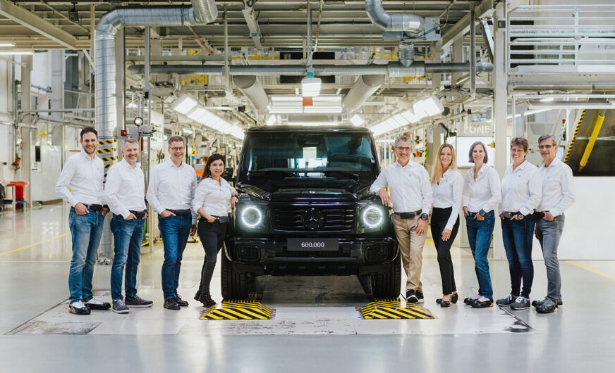 600.000 Mercedes-Benz G-Klasse: Jubiläum für eine Marken-Ikone