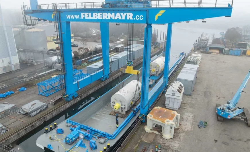 Full-Service von Felbermayr für 34.000 Frachttonnen