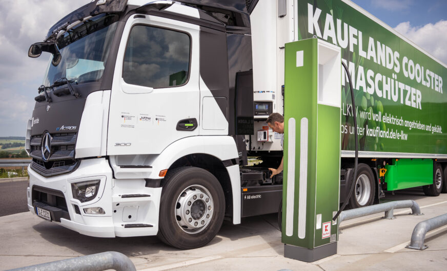 Kaufland: Schon rund eine Million Kilometer mit E-Lkw