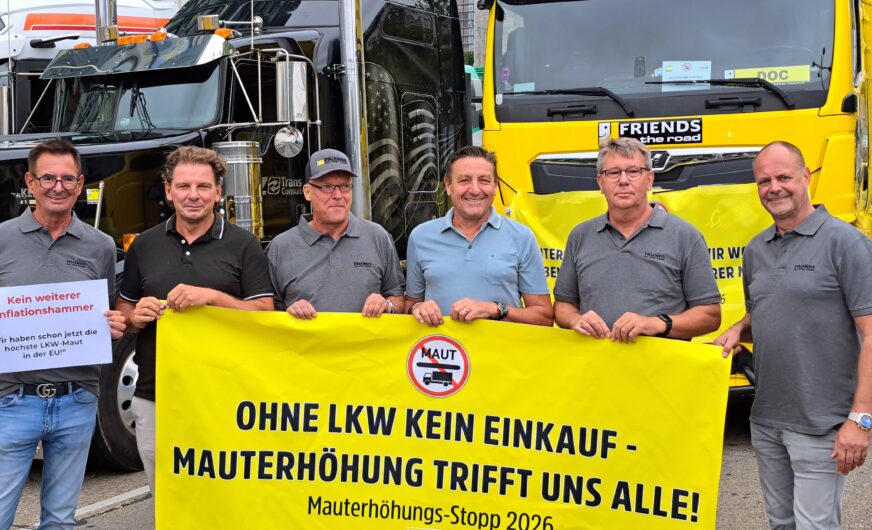 Lkw-Maut: Transporteure sehen positives Signal