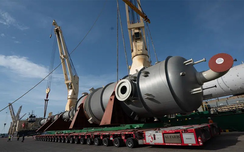 AAL stemmt Schwergutprojekt für Ethan-Cracker in Antwerpen